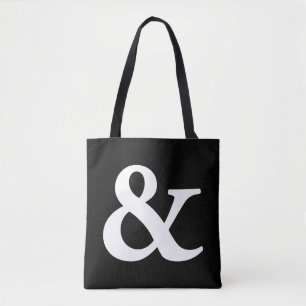 Nosetouch Press Ampersand Tote Bag Tygkasse