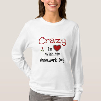 Nosework hund t-shirt