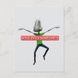 Nosey business vykort