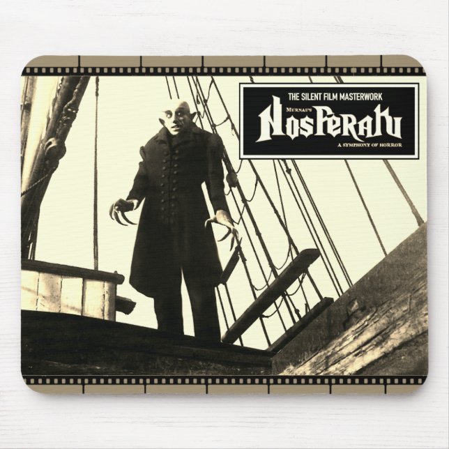 NOSFERATU: 1922 Horror Masterwork Mousepad Musmatta (Framsidan)