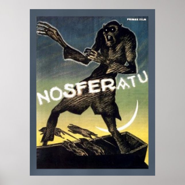 Nosferatu 1922 poster (Framsidan)