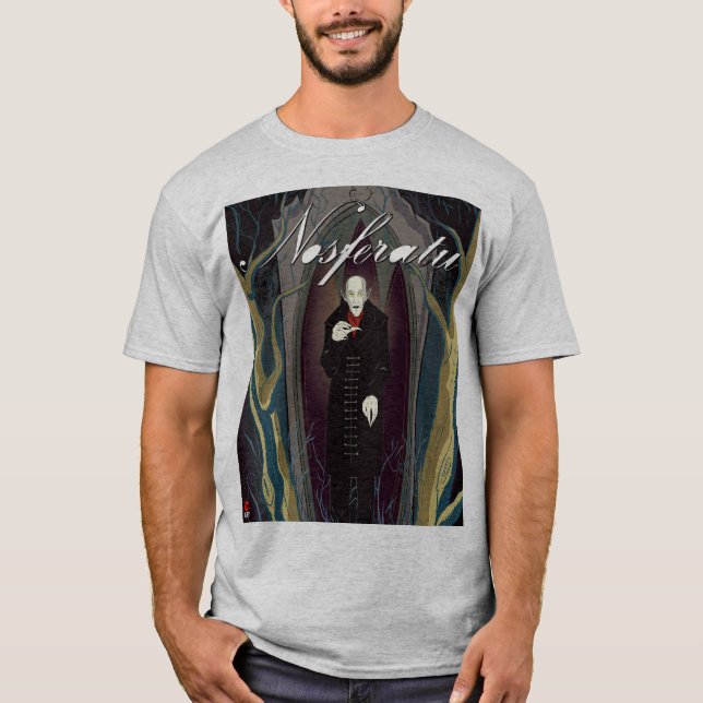 Nosferatu basisk grått t-shirt (Framsida)