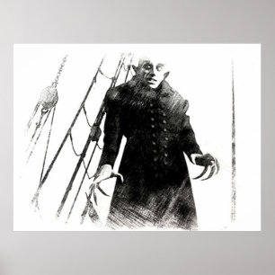 Nosferatu Classic Monster Classic Stil Poster