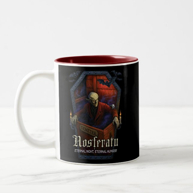Nosferatu Demeter Coffin Edition Mugg (Vänster)