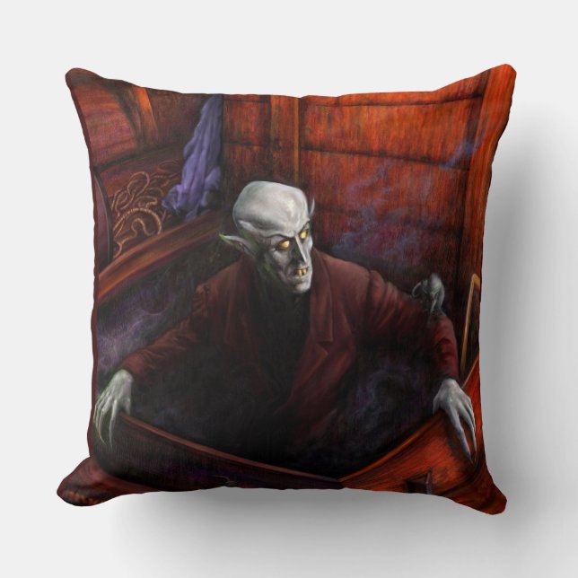 Nosferatu Demeter Fullt Scene Pillow Kudde (Framsida)
