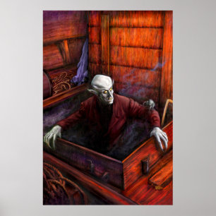 Nosferatu Demeter Poster - Fullt Scene Gothic