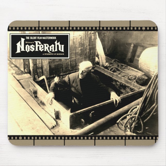 Nosferatu Filmremsa Mousepad 1920 Musmatta (Framsidan)