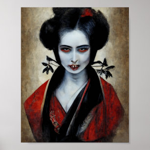 Nosferatu Geisha   Porträtt i en vampyr Poster