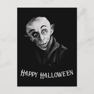 Nosferatu Happy halloween vykort anpassningsbart