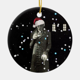 Nosferatu julafton julgransprydnad keramik