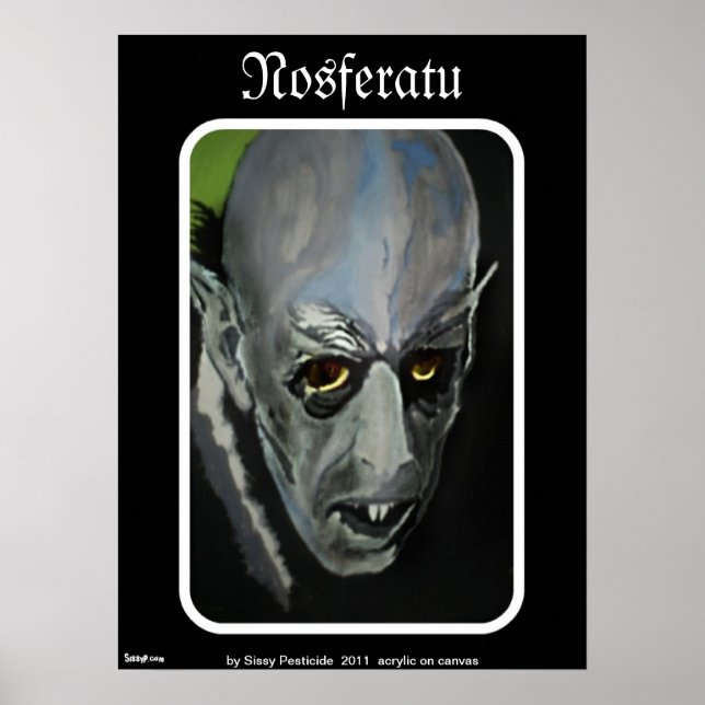 'Nosferatu' Poster Skriv ut (Framsidan)