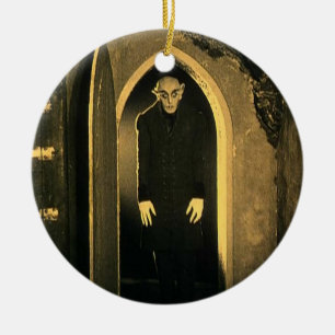 Nosferatu prydnad julgransprydnad keramik