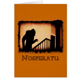Nosferatu Scary Vampire Products Hälsningskort