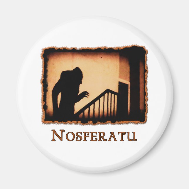 Nosferatu Scary Vampire Products Magnet (Framsidan)