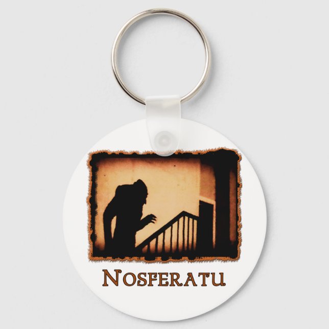Nosferatu Scary Vampire Products Nyckelring (Framsida)