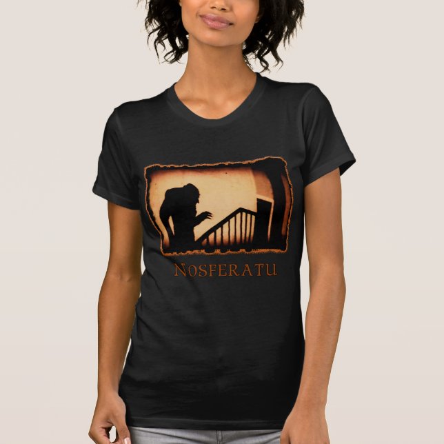 Nosferatu Scary Vampire Products Tee Shirt (Framsida)