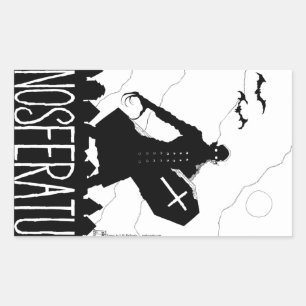 Nosferatu - Stickers Rektangulärt Klistermärke