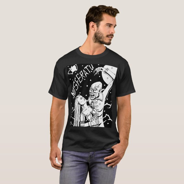 Nosferatu T-tröja 2 T-shirt (Hel framsida)