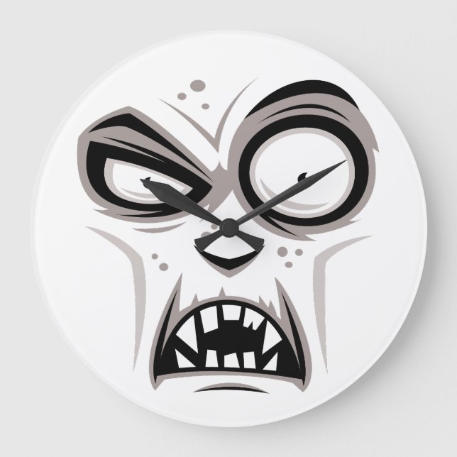 Nosferatu Vampire Ansikte Stor Klocka (Framsida)