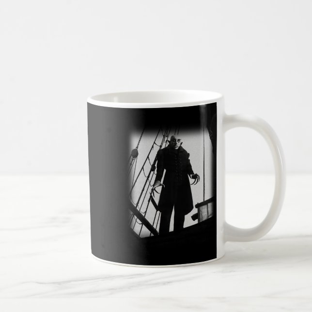 Nosferatu Vampire Horror Dracula Vlad Tepes Poster Kaffemugg (Höger)