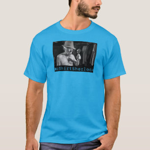 NoShirtSherlock  "Undersöker t-shirts" T Shirt