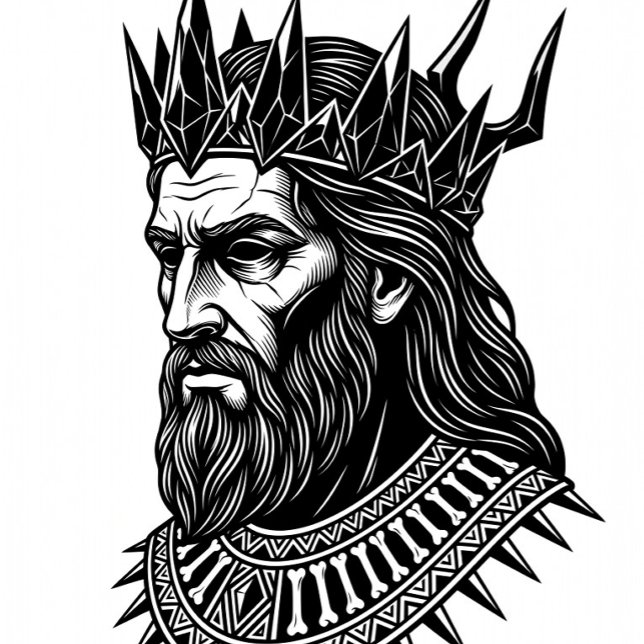 Noshörning Porträtt Monokrom T Shirt (Skapare uppladdad)
