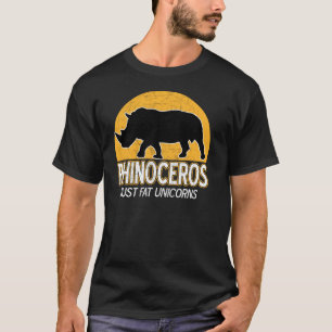 Noshörning - precis feta unicorns t-shirt