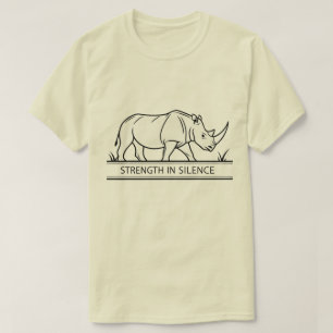 Noshörning - Styrka I Tystnad T Shirt