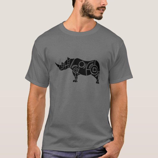 Noshörning Tee (Framsida)