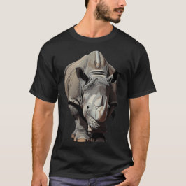 Noshörning Vilda Djur T Shirt