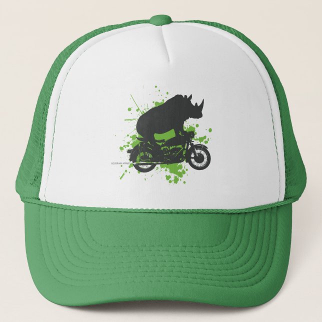 Noshörningbiker Truckerkeps (Framsida)