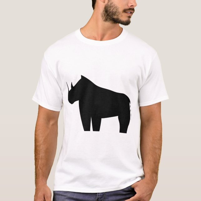 Noshörningnoshörning T-shirt (Framsida)