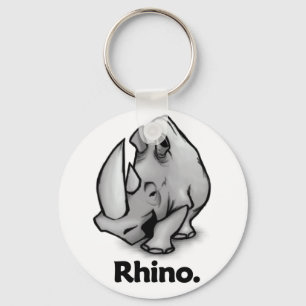 NoshörningRhino. Nyckelring