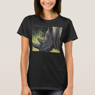 Noshörningspagetti fäster tanktop tee shirt