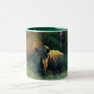 Noshörningstirrandekaffe koppar & koppar