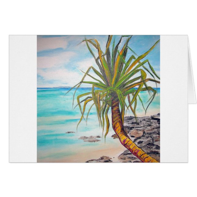 Nosoas huvuden hälsningskort (Framsidan Horizontal)