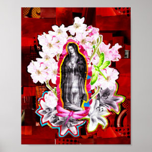 Nossa Senhora de Guadalupe (Damen Guadalupe) Poster
