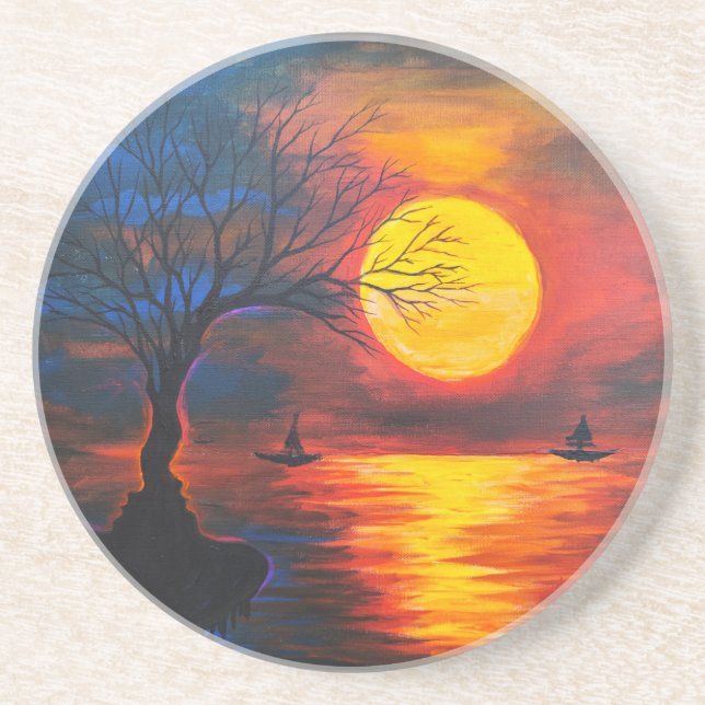 Nostalgia Dragkoaster Underlägg (Framsidan)