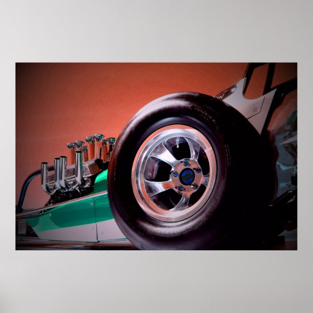 Nostalgia Dragster Poster (Framsidan)