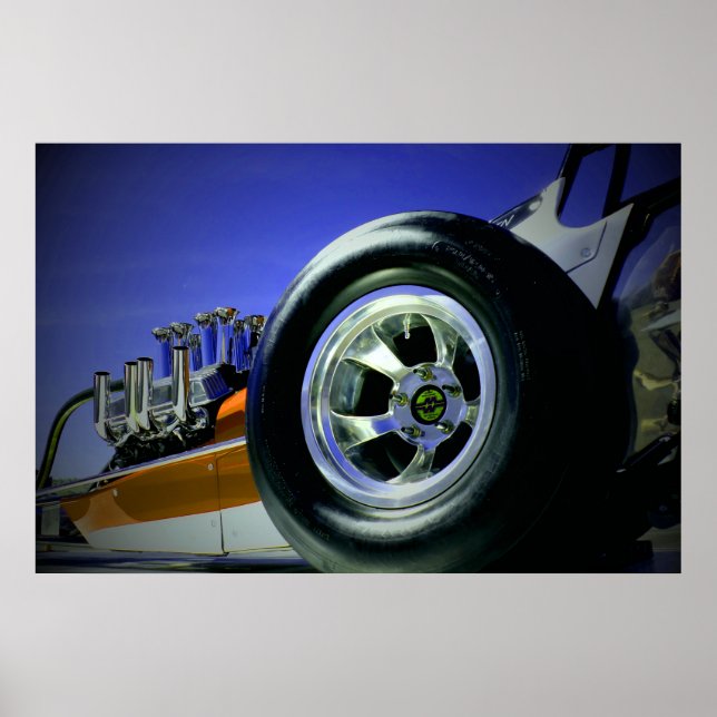 Nostalgia Dragster Poster (Framsidan)