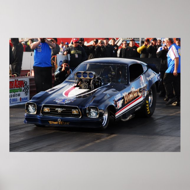 Nostalgia Funny Car Poster (Framsidan)