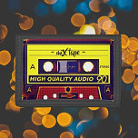 Nostalgia: Pop Art Cassette Tape<br><div class="desc">Ta ett steg tillbaka i tiden och anamma den nostalgiska charmen från vår pop Art Cassette Tape Trifold Wallet. Det här vibrerande tillbehöret kombinerar funktionalitet med en lekfull twist, med en bild av ett kassettband som fångar öga och som transporterar dig till musikens gyllene ålder. Det är mer än bara...</div>