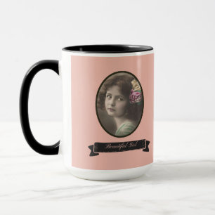 NOSTALGIC BEAUTIFUL GIRL MUGG
