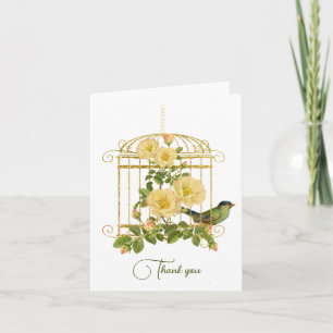 Nostalgic Bird Cage och Ro Tack för ditt kort