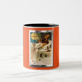 Nostalgic Halloween Slumber Goblins och Älvor Två-Tonad Mugg