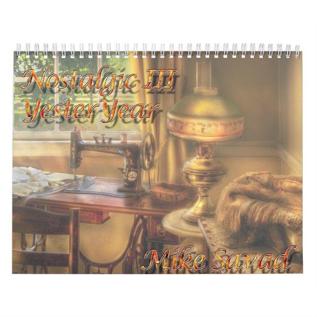 Nostalgic III - Gesteråret Kalender (Omslag)