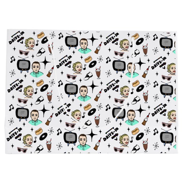 Nostalgic Retro 1950's Stil (Baksidan)