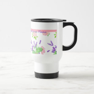 Nostalgic Rosa ros och Lavender Scents från sommar Resemugg