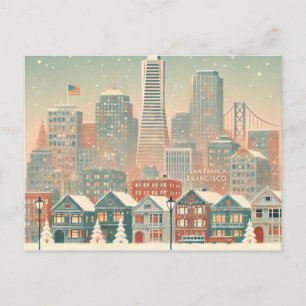 Nostalgic San Francisco-jul - Holliday Charm Helg Vykort
