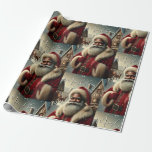 Nostalgic Santa Presentpapper<br><div class="desc">Nostalgic Jultomten</div>